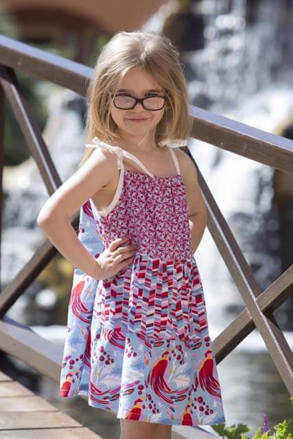 Stoffpaket Kleid “CHARLOTTE”, Hamburger Liebe – für alle Größen von 62-104 – Bild 3