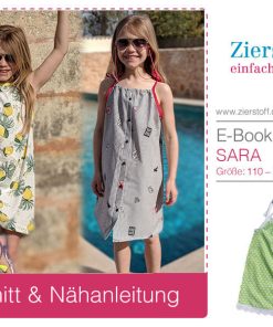 Trägerkleid “SARA”, Gr. 110 – 152 [Digital]