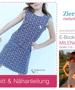Kleid “MILENA”, Schnitt & E-Book, Gr. 110 – 152 [Digital]
