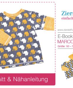 Baby Shirt “Marco”, Gr. 50 – 74 [Digital]