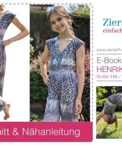 Jumpsuit “Henrike” – Schnitt & E-Book, Gr. 110 – 152