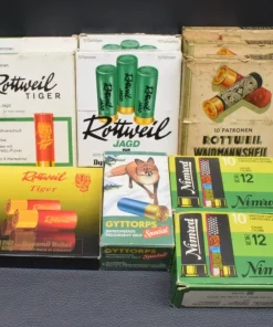 12/70, Konvolut, RWS, Nimrod, Gyttorps, 110 Schrotpatronen, zum Sonderpreis