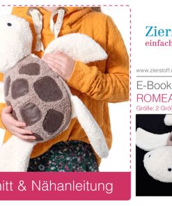 Schnittmuster Kuscheltier Schildkröte “Romea” [Digital]