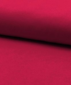 French Terry, unifarben Pink dunkel, Sweatshirtstoff brushed