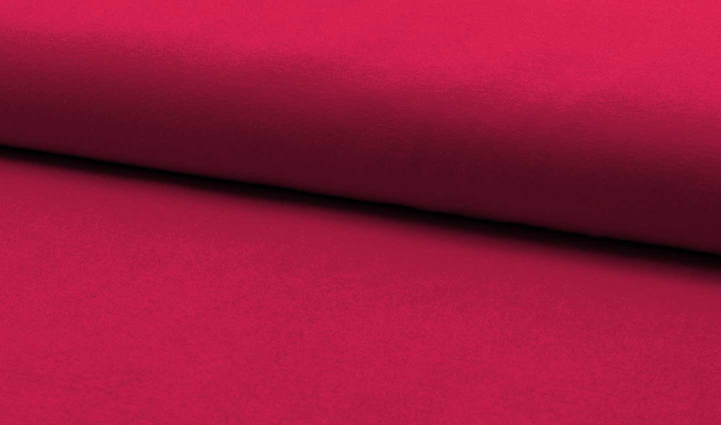 French Terry, unifarben Pink dunkel, Sweatshirtstoff brushed