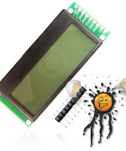 ERM19264 192×64 I2C UC1609C Driver Display 3,3V 5V Modul grey black blue