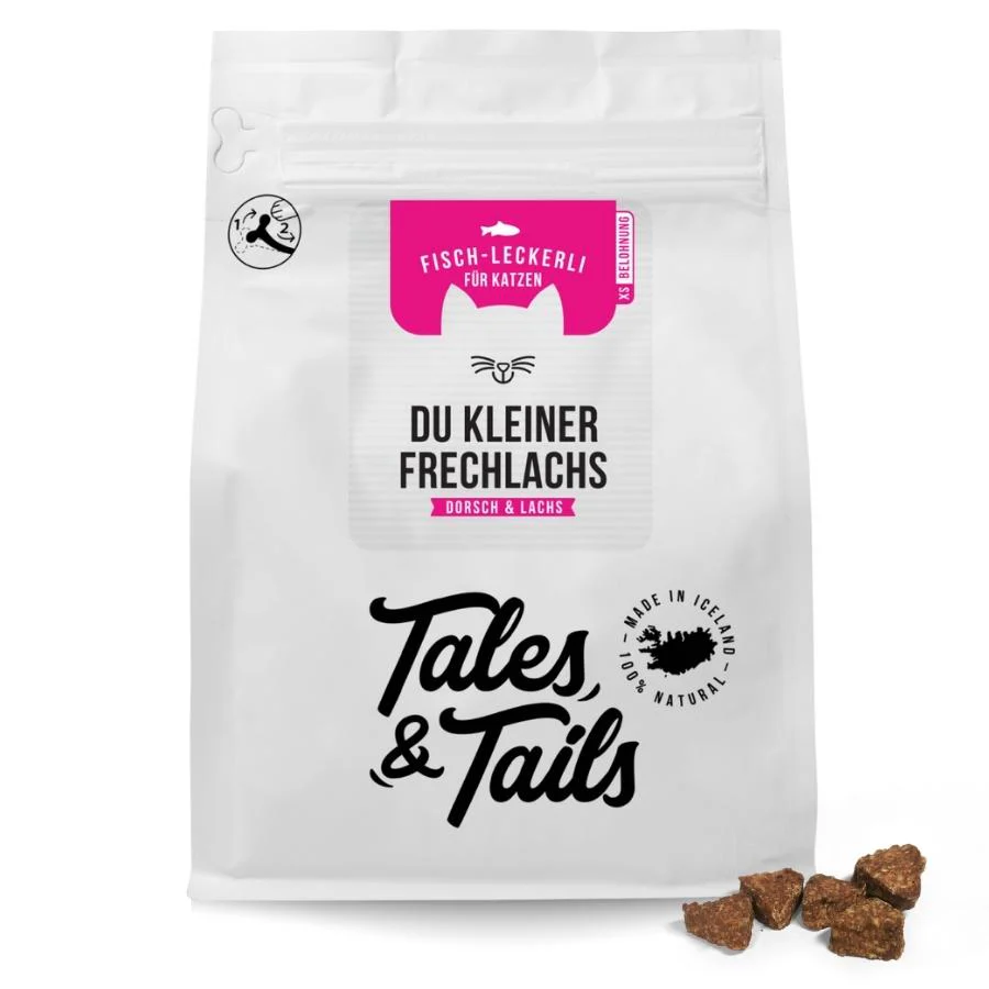 Tales & Tails, Du kleiner Frechlachs, Lachs + Dorsch (für Katzen) – Bild 2