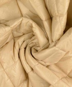 Stepper – Steppstoff, Mantelstoff, unifarben, Champagner