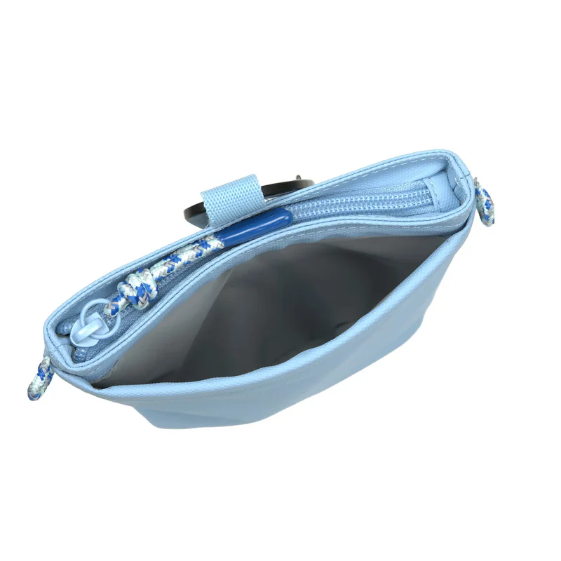 Palopa Leckerlibeutel – Karl, light blue (längenverstellbare Kordel) – Bild 4