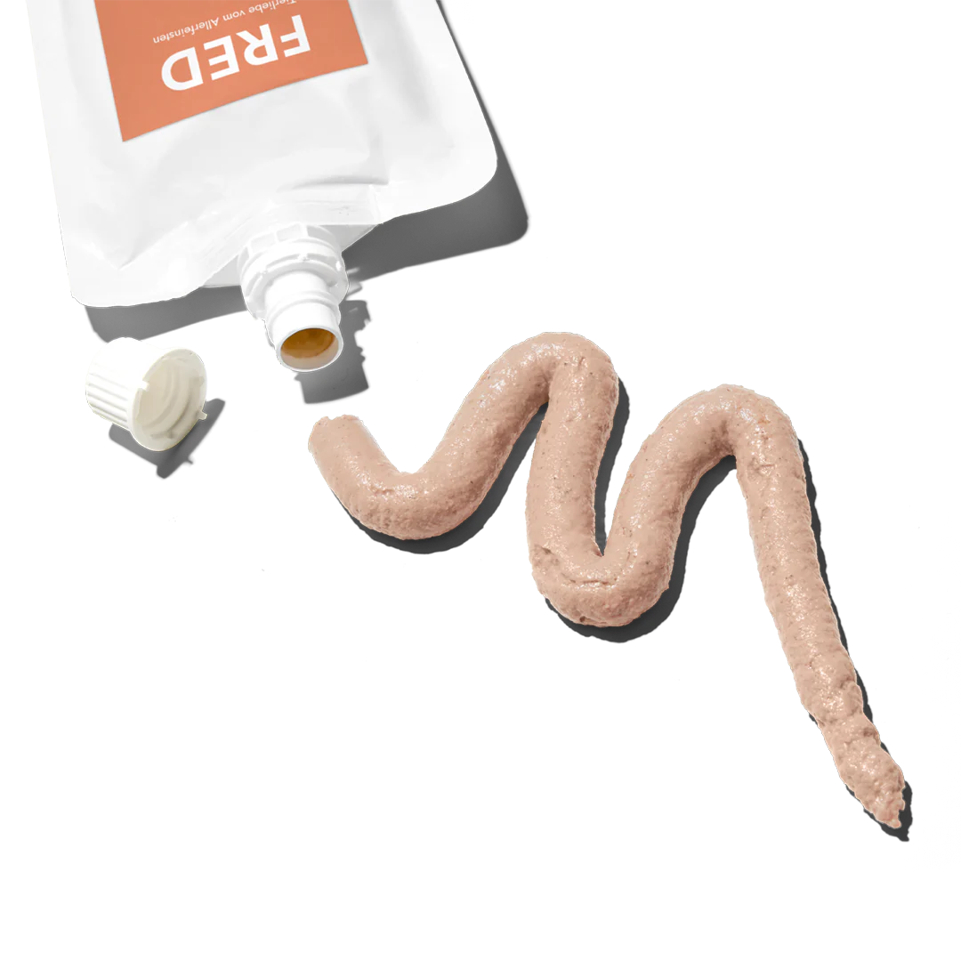 FRED Lieblingscreme Lachs, perfekt als Topping oder Training, 47% Lachsfleisch – Bild 3