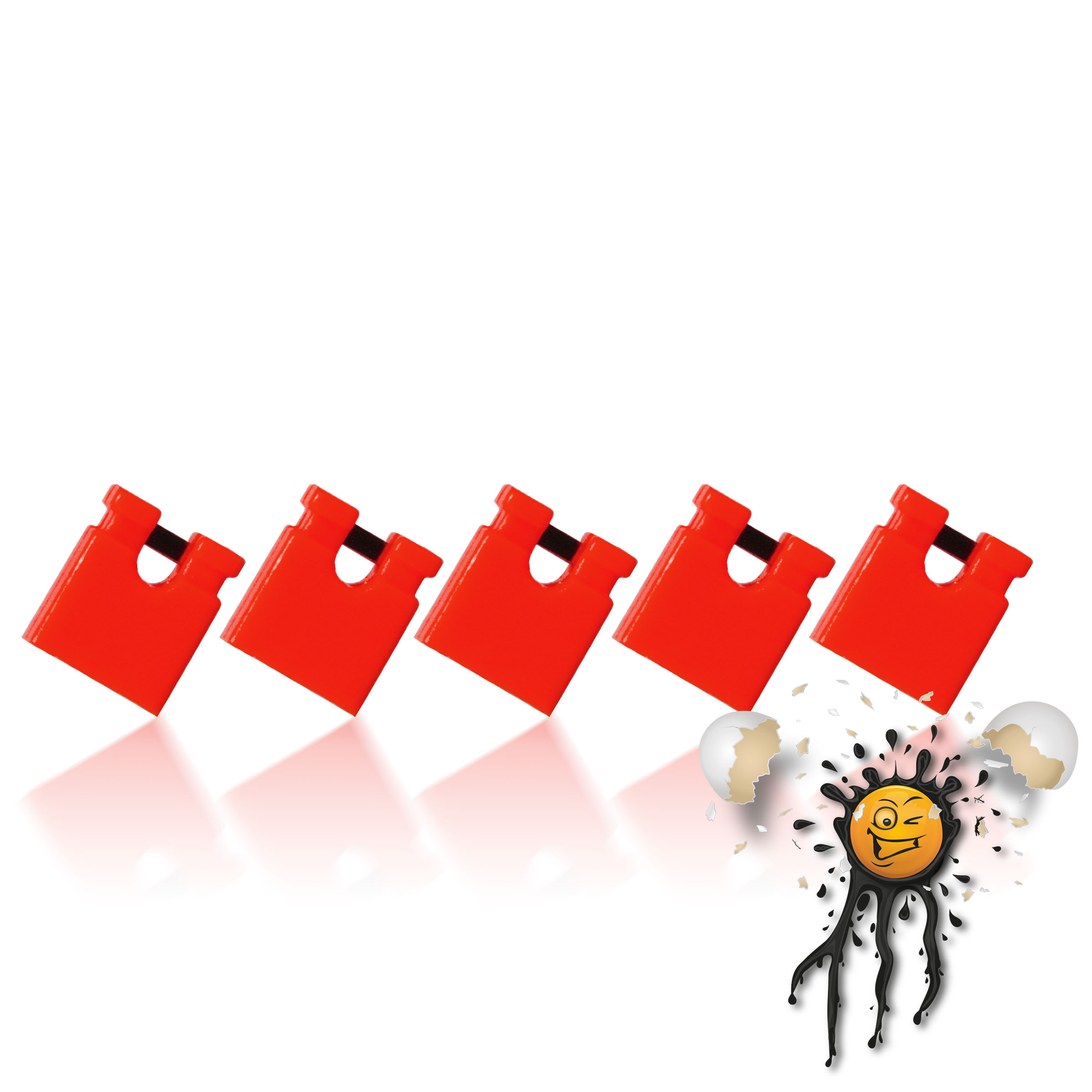 5-20 Stück 2,54mm Jumper Stecker Steckbrücke rot – Bild 3