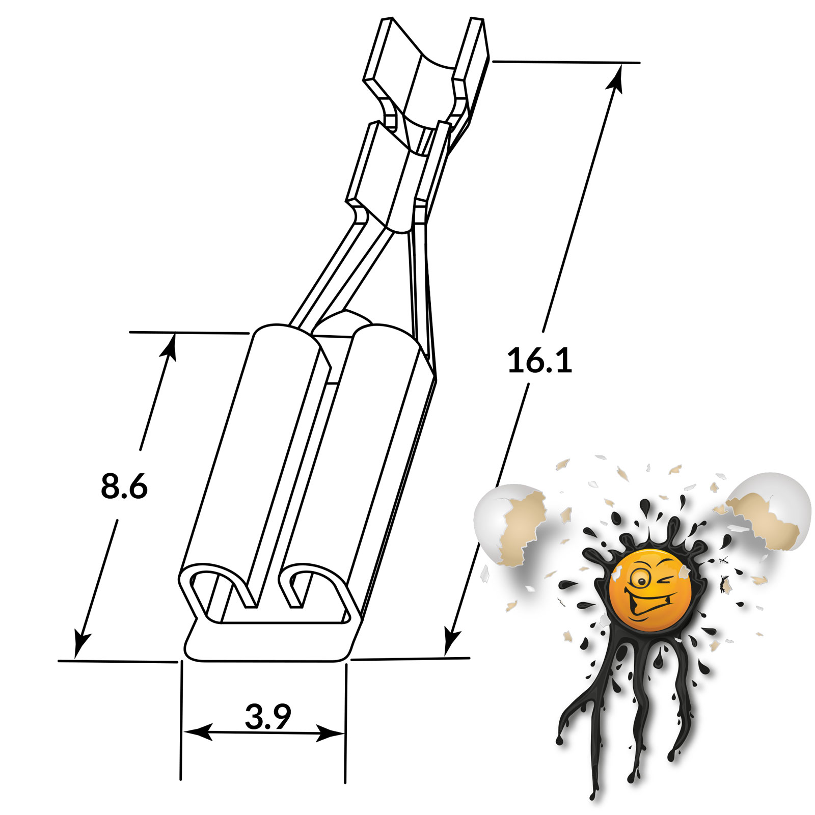 10 Teile / Items Quetsch Verbinder Buchse Female 2,8mm Bullet Set A – Bild 3