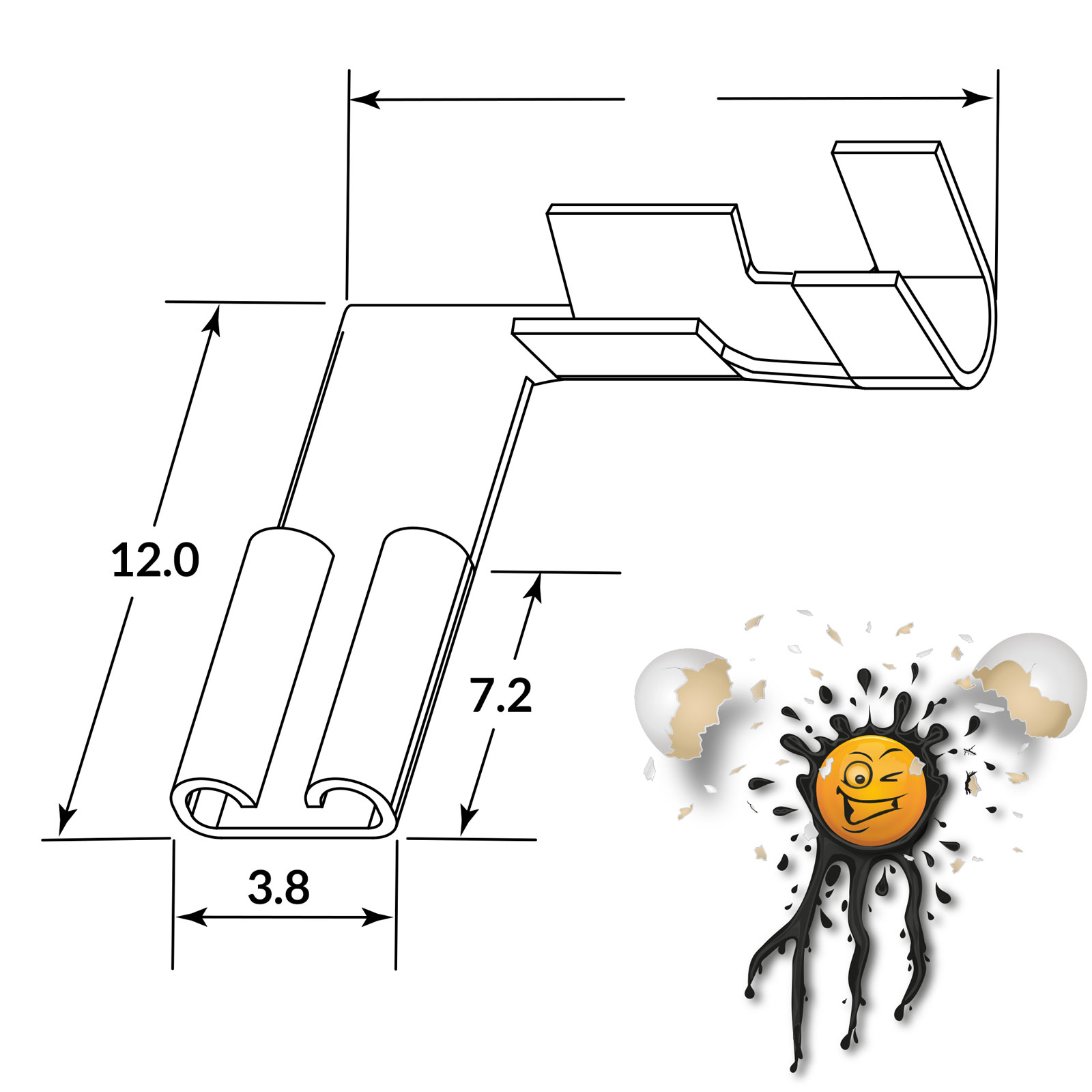 10 Teile / Items Quetsch Verbinder Buchse Female 2,8mm Bullet Set H – Bild 3