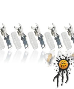 10 Teile / Items Quetsch Verbinder Stecker Male 2,8mm Bullet Set A