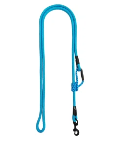 Stufenlos verstellbare, leichte Tau-Leine, 1,80m-2,60m, Durchmesser 10mm, blau