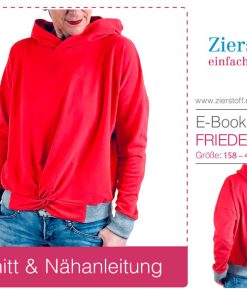 Hoodie mit Knotenoptik “Friederike”, Gr. 158 – Damengr. 46 [Digital]