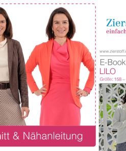 Blazer, legere Jacke “LILO”, Gr. 158 – Damengr. 46 [Digital]