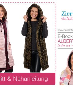 Weste mit Kapuze “ALBERTA”, Gr. 158 – 46