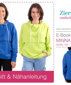 Hoodie / Shirt “MINNA”, Gr. 158 – Damengr. 46