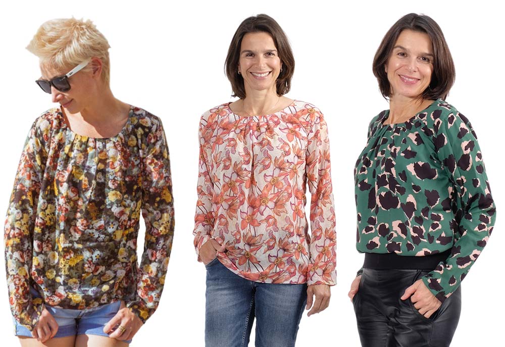 PAPIERSCHNITTMUSTER, Bluse / Tunika “PRISKA”, Gr. 158 – Damengr. 46 – Bild 2