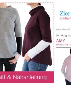 Rollkragenshirt “AMY”, Gr. 158 – Damengr. 46 [Digital]