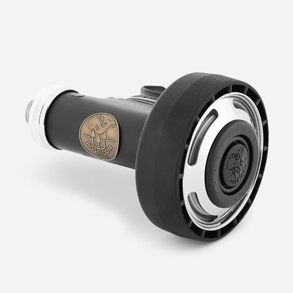 Poseidon Cyklon 2. Stufe schwarz komplett Atemregler 2nd stage gelb ohne Schlauch N – Bild 3