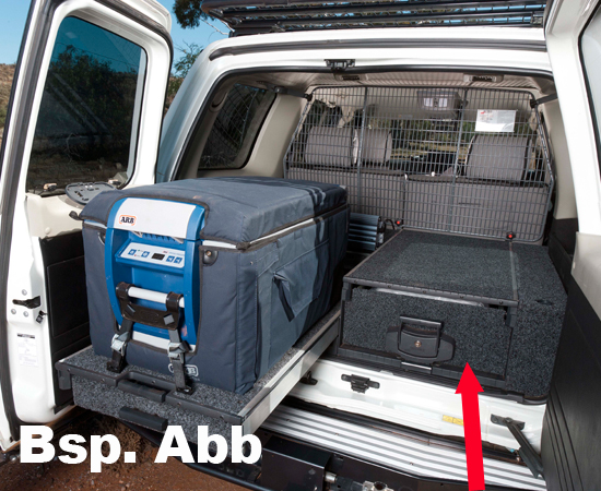 OUTBACK MODULAR SCHUBLADE, EINFACH 535 X 1045 X 280mm