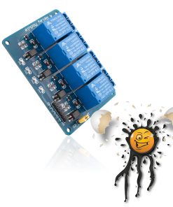 4 Kanal/Channel Relais Modul 12V 10A/250VAC 10A/30VDC Optokoppler