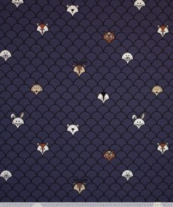 Jersey, Fuchs Füchse auf Blau / Marine