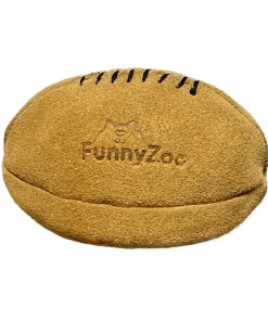 Wildleder-Football mit Kokosfaserseil, 10cm