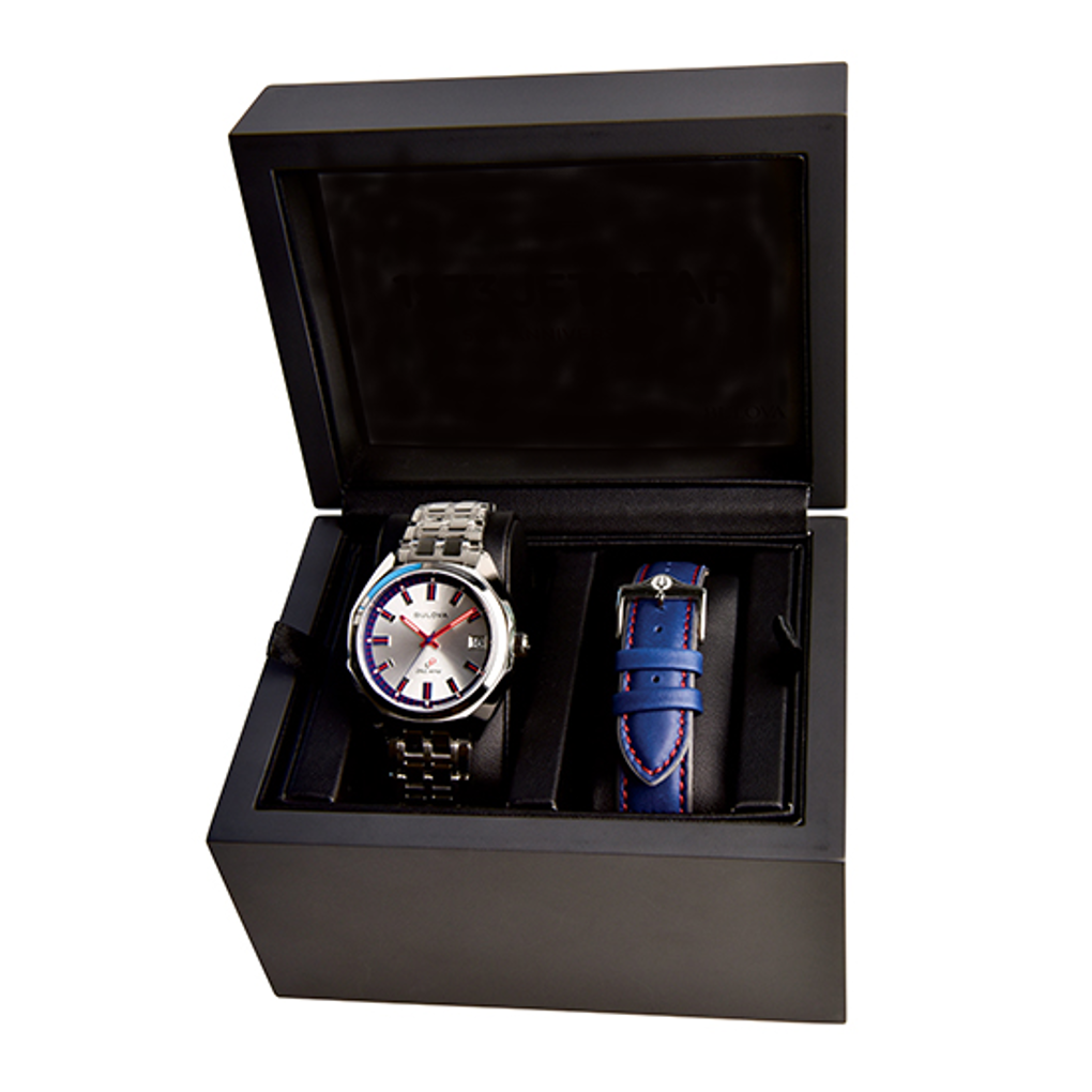 Bulova Classic 96K112 Armbanduhr 5 bar Saphir Sonnenschliff Datum Precisionist 8 – Bild 8