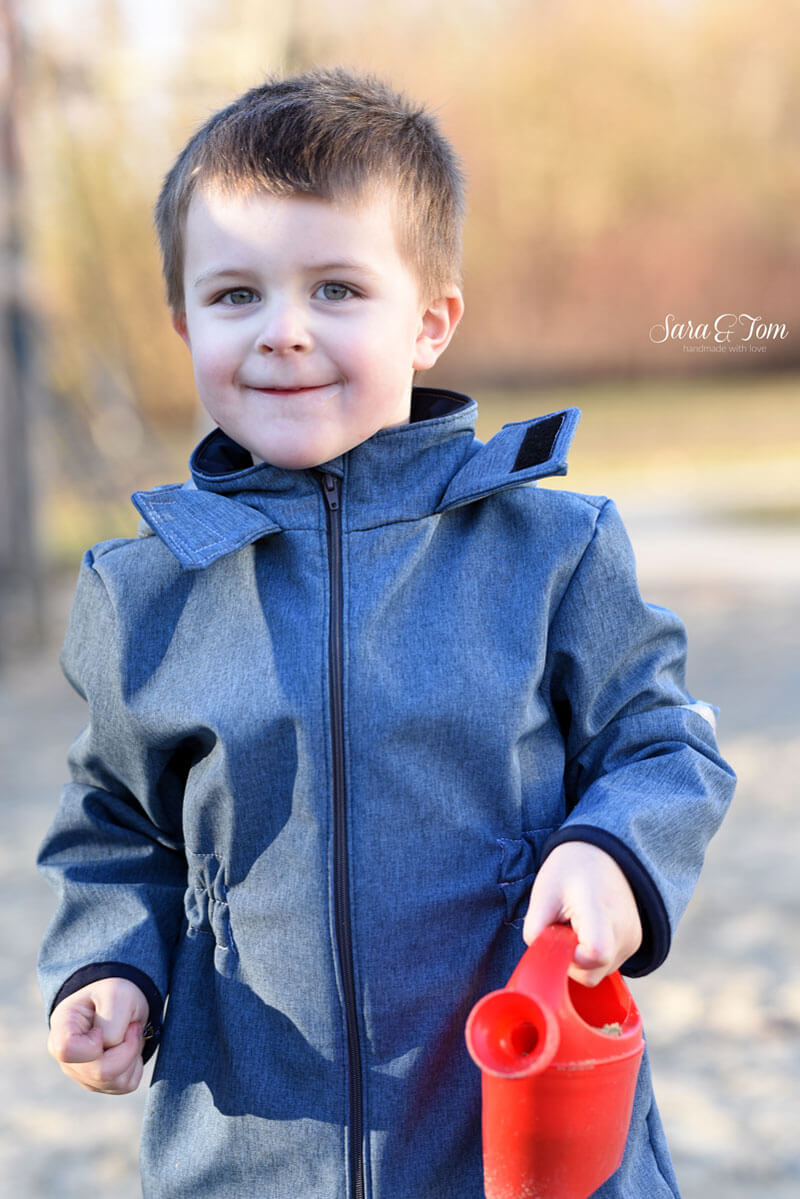 Softshell, Füchse auf Petrol – Bild 5