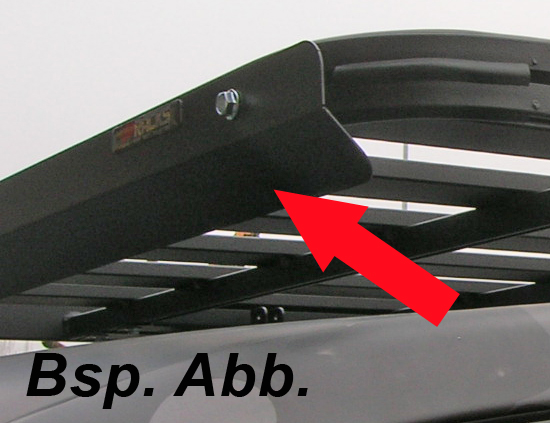 UPRACKS WINDABWEISER AUS ABS – 1120 mm.