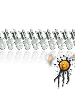 10 Teile / Items Quetsch Verbinder Stecker Male 6,3mm Bullet Set G