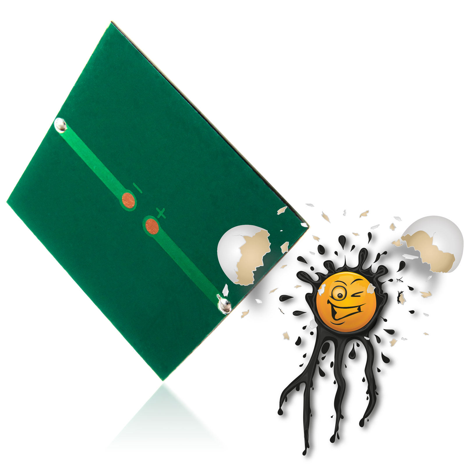 6V Solarzelle 0,9W 150mA polycrystalline Panel – Bild 3