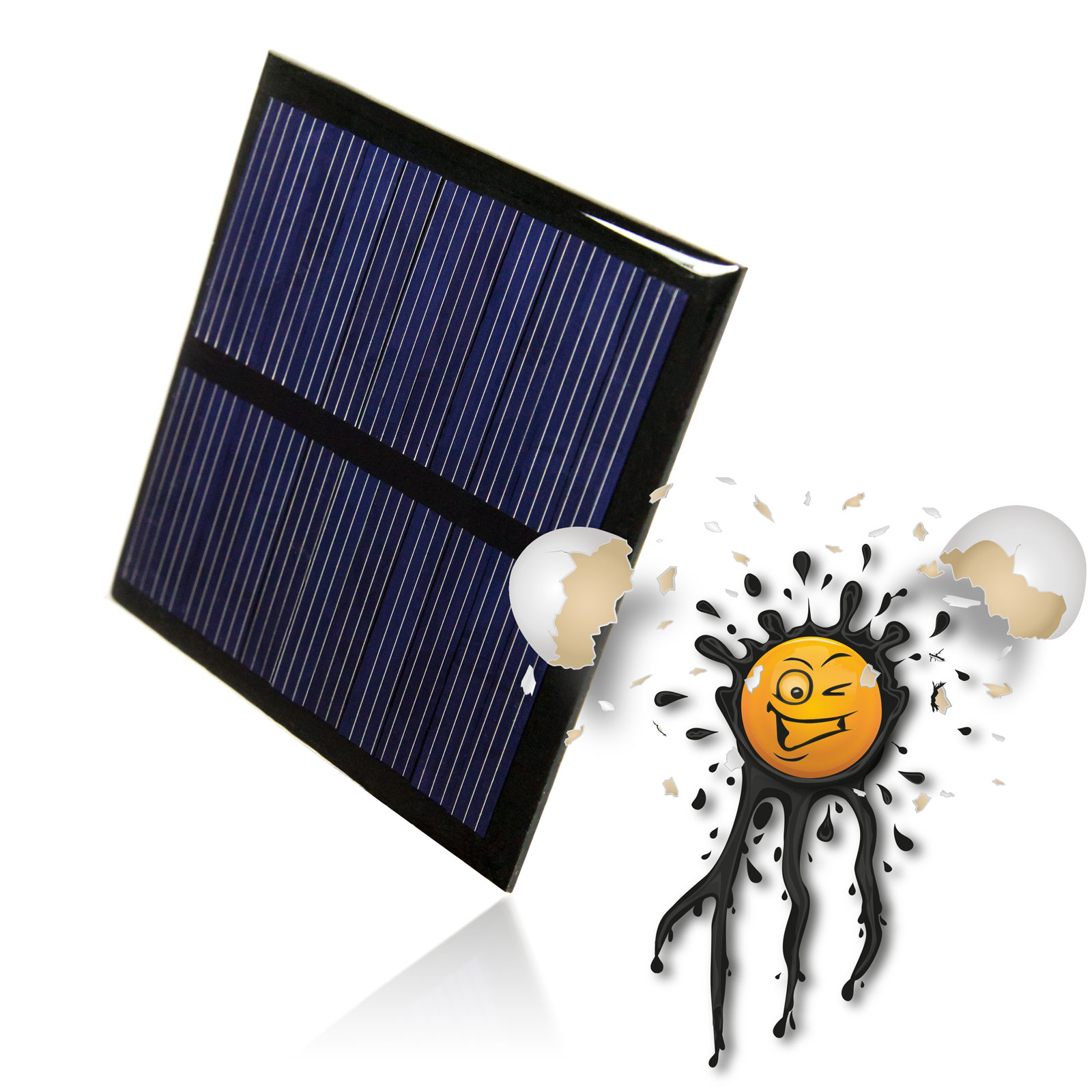 6V Solarzelle 0,9W 150mA polycrystalline Panel – Bild 4