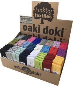 Unifarbenes Schrägband, Jersey, vorgefalzt, 20 mm breit – 2 Packungen á 3 Meter