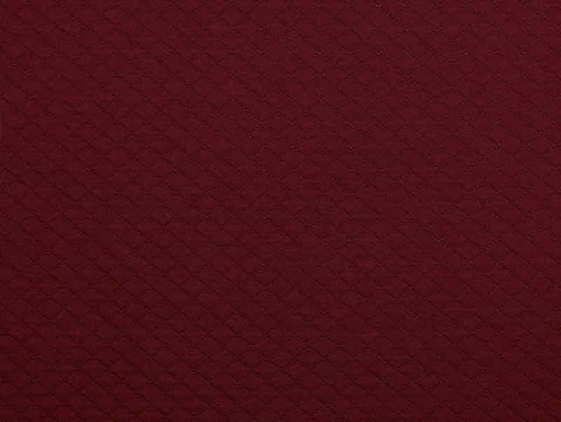 Waffelstoff, weiche anschmiegsame Qualität – Bordeaux – Bild 2