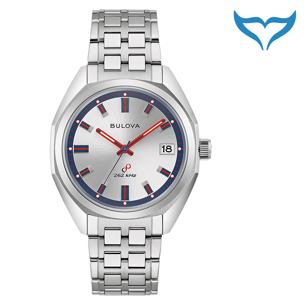 Bulova Classic 96K112 Armbanduhr 5 bar Saphir Sonnenschliff Datum Precisionist 8 – Bild 3