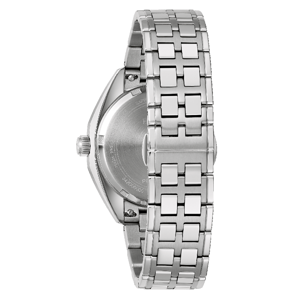 Bulova Classic 96K112 Armbanduhr 5 bar Saphir Sonnenschliff Datum Precisionist 8 – Bild 5