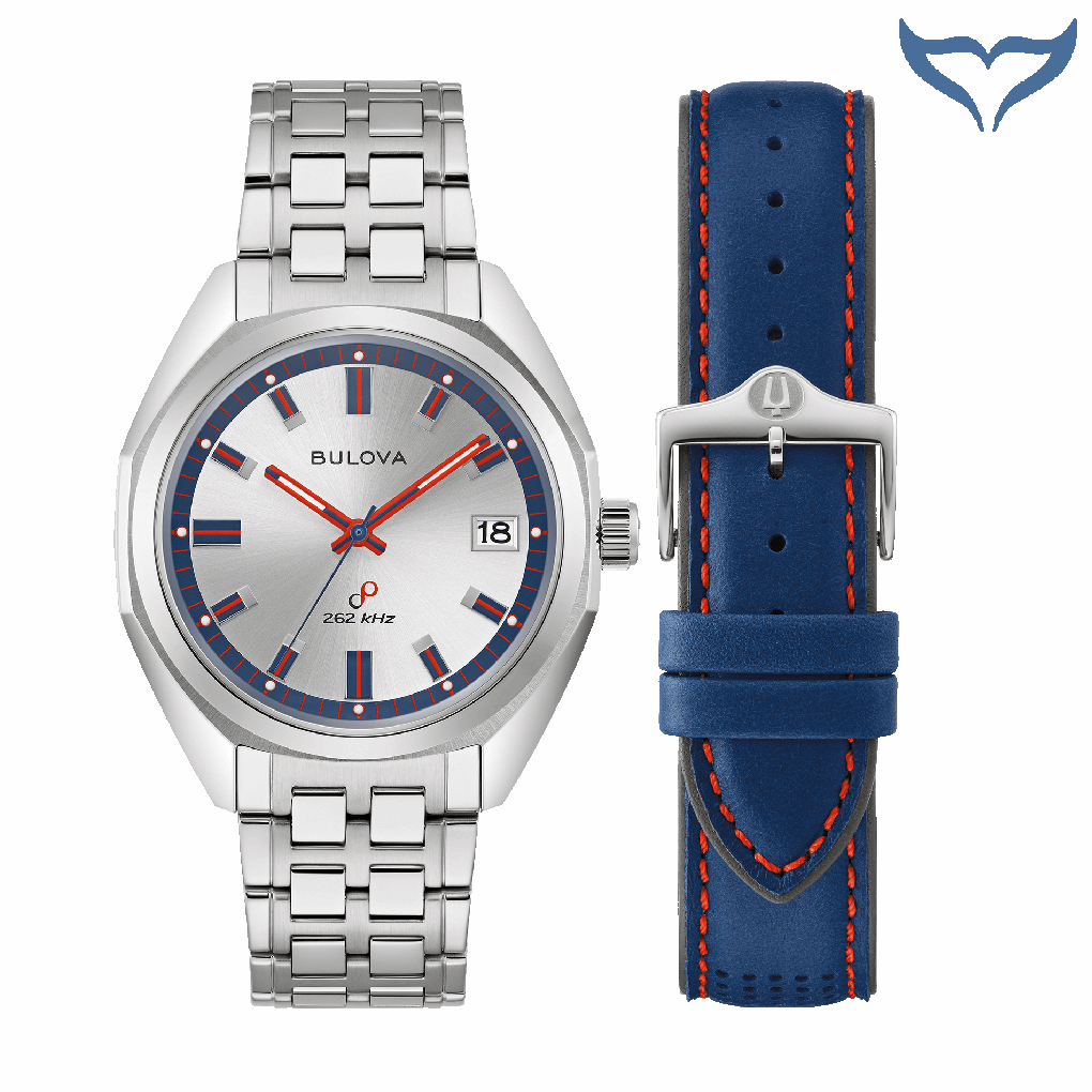 Bulova Classic 96K112 Armbanduhr 5 bar Saphir Sonnenschliff Datum Precisionist 8