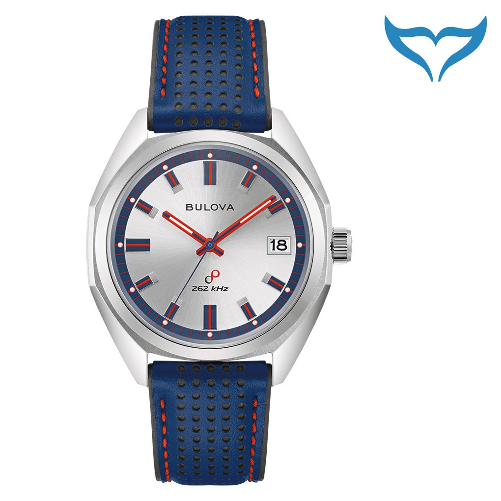 Bulova Classic 96K112 Armbanduhr 5 bar Saphir Sonnenschliff Datum Precisionist 8 – Bild 4