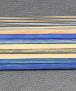 Anschütz Backe Schaftbacke natur-blau, links, passend für 8002 ALU, zum Sonderpreis