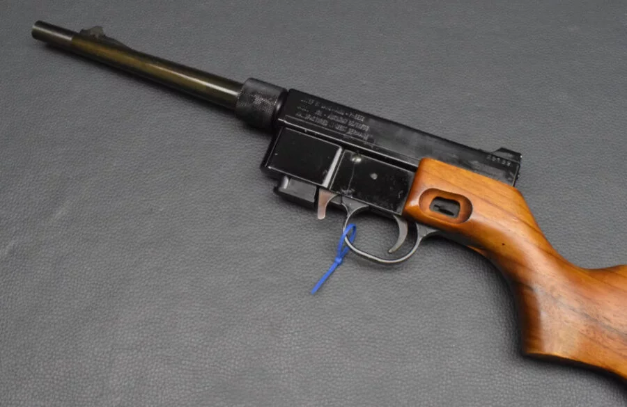 Landmann Modell 65/68/69 Selbstladebüchse Kaliber 22lr, 5-Schuss Magazin, gut – Bild 2