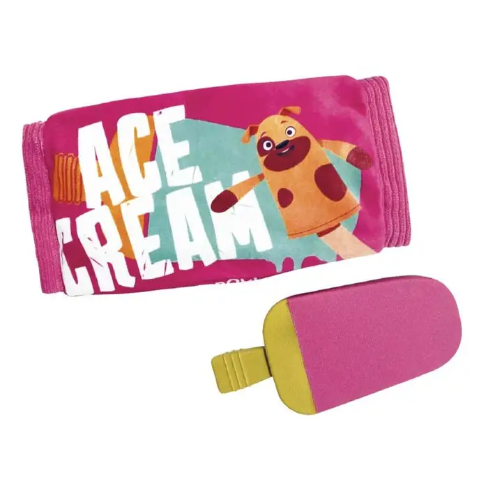 Hundespielzeug – Ace Cream (weicher Plüsch, knisternde Eiscremeverpackung, Kauspielzeug aus Hartplastik), 20cm