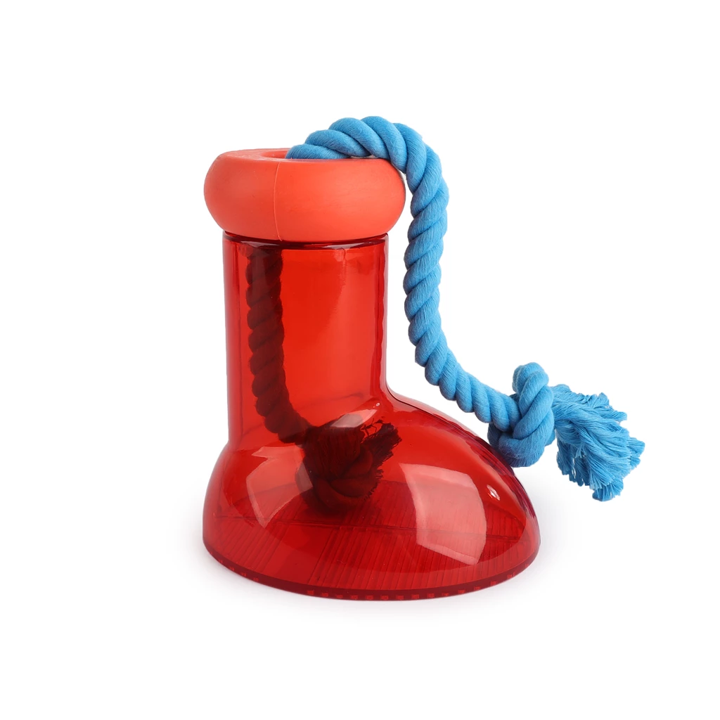 Doggies‘ Shoes Big Boot Dispenser Snackspender mit Seil (S, L) – Bild 5