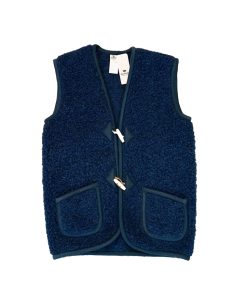 Alwero – Bodywarmer „Alpen“ Adult, Biowolle, NAVY BLUE