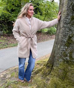 Alwero – Jacke ARANGA WOOL, Beige, Biowolle