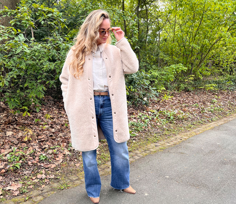 Alwero – Jacke ARANGA, Beige, Biowolle – Bild 2