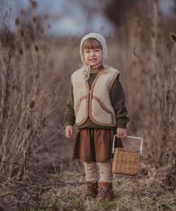 Alwero – Bodywarmer CARPATHIAN, Biowolle, BEIGE